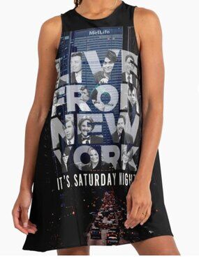 Like New! Worn Once! Live From New York, Saturday Night Live A-Line Dress -Small